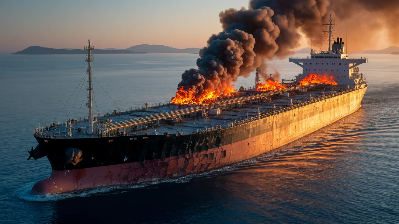 Adrift Russian Tanker in Mediterranean Risks Major Oil Spill Disaster