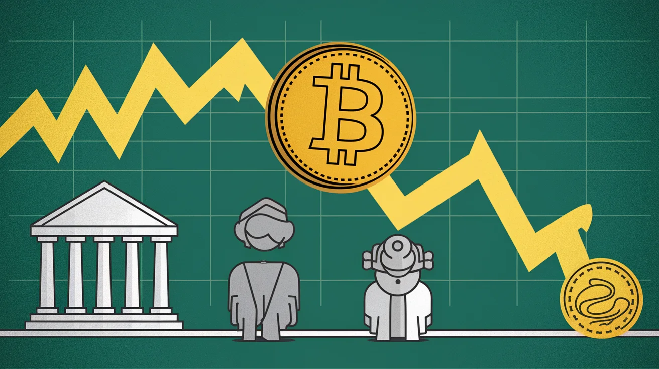 Bitcoin Holds Steady as Gold Slips, Reflecting Retail vs. Central Bank Dynamics