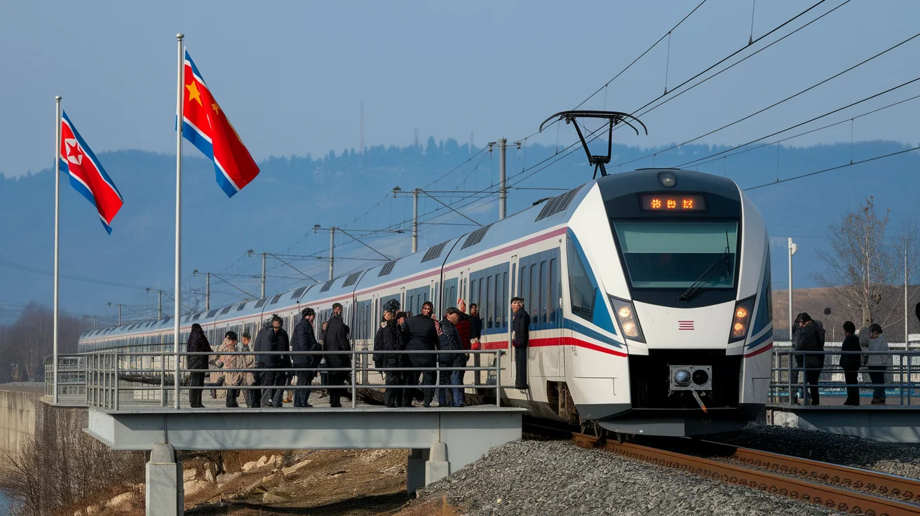 China and North Korea Resume Passenger Rail and Air Links Amid Strengthening Ties