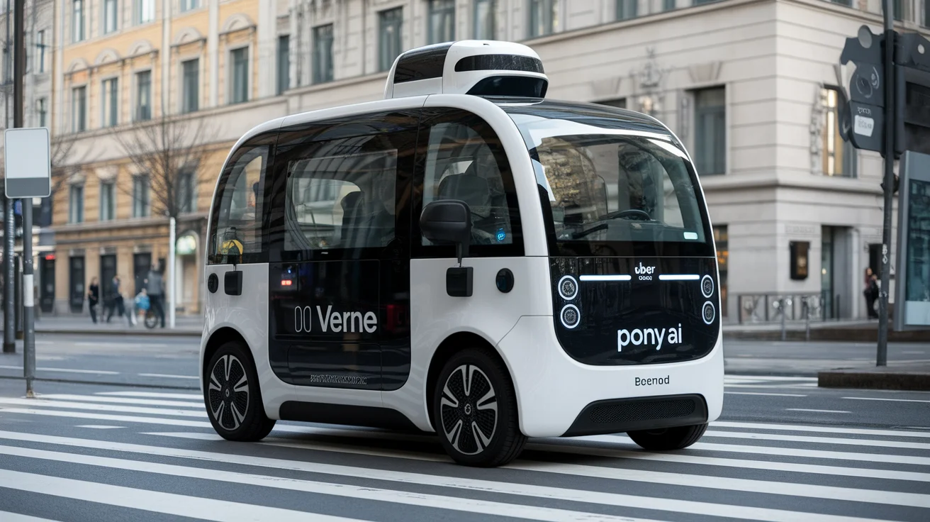 Croatian Startup Verne Partners with Uber and Pony.ai for Robotaxi Service in Europe
