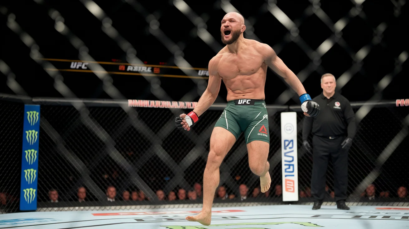 Evloev Defeats Murphy in UFC Fight, Earns Featherweight Title Shot