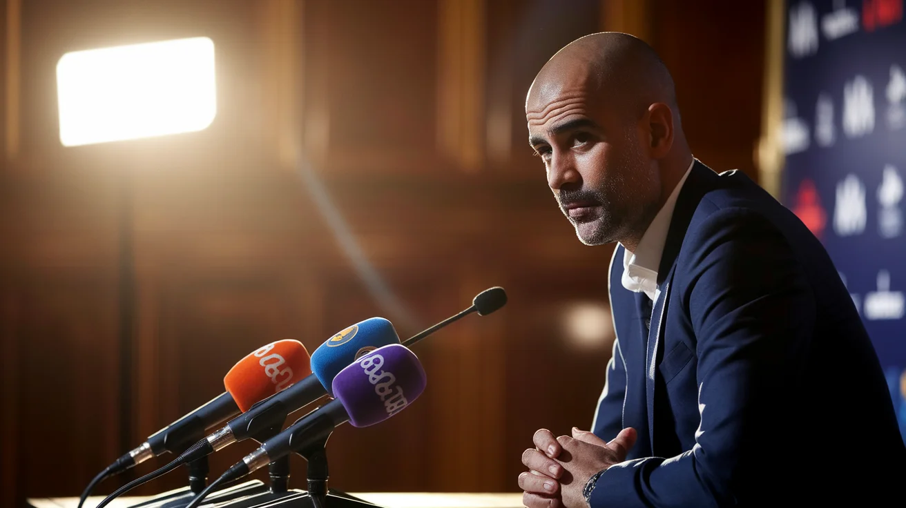 Pep Guardiola Dodges Arsenal Rivalry Discussion Amid Global Turmoil