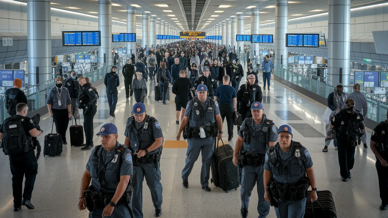 ICE Agents Deployed to 14 US Airports Amid Government Shutdown