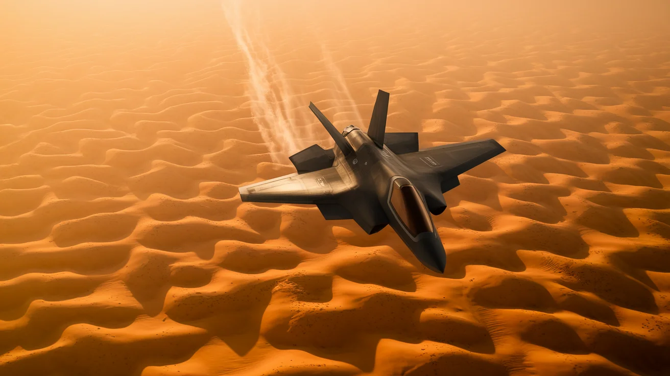 Iran Claims to Have Struck U.S. F-35 Stealth Fighter in Middle East Conflict