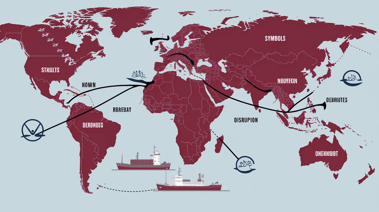 Iran's Closure of Strait of Hormuz Disrupts Global Shipping Routes