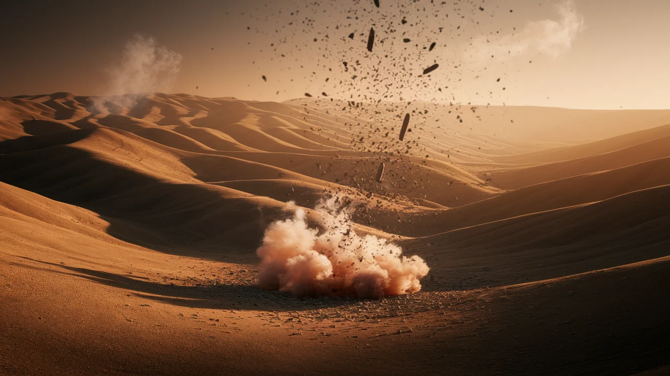 Videos Show Iranian Missile Fragments Impacting Northern Israel