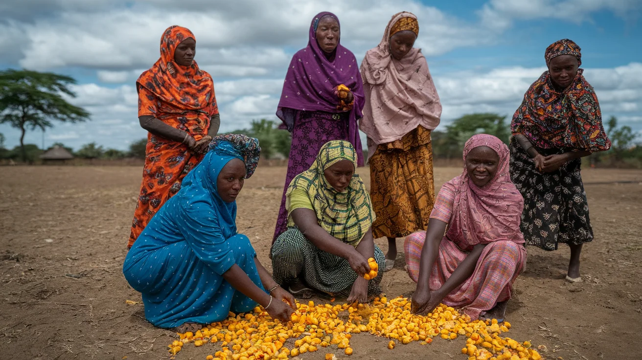 Drought-Stricken Kenyans in Turkana Rely on Gingerbread Tree for Food