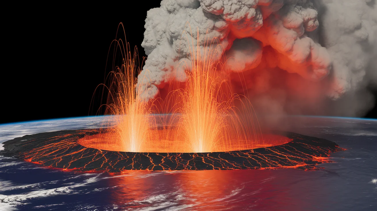 Kīlauea Volcano Erupts with Lava Fountains and Ash Reaching 50 Miles