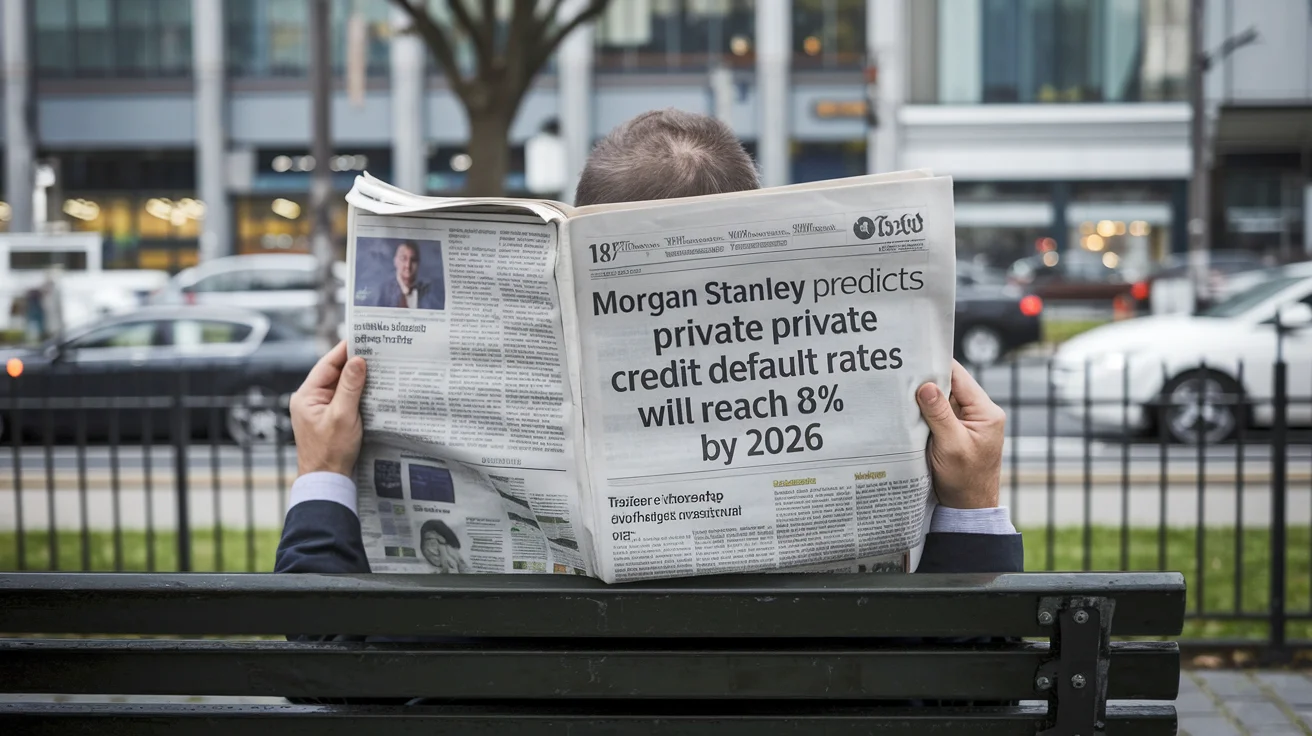 Morgan Stanley Predicts Private Credit Default Rates Will Reach 8% by 2026