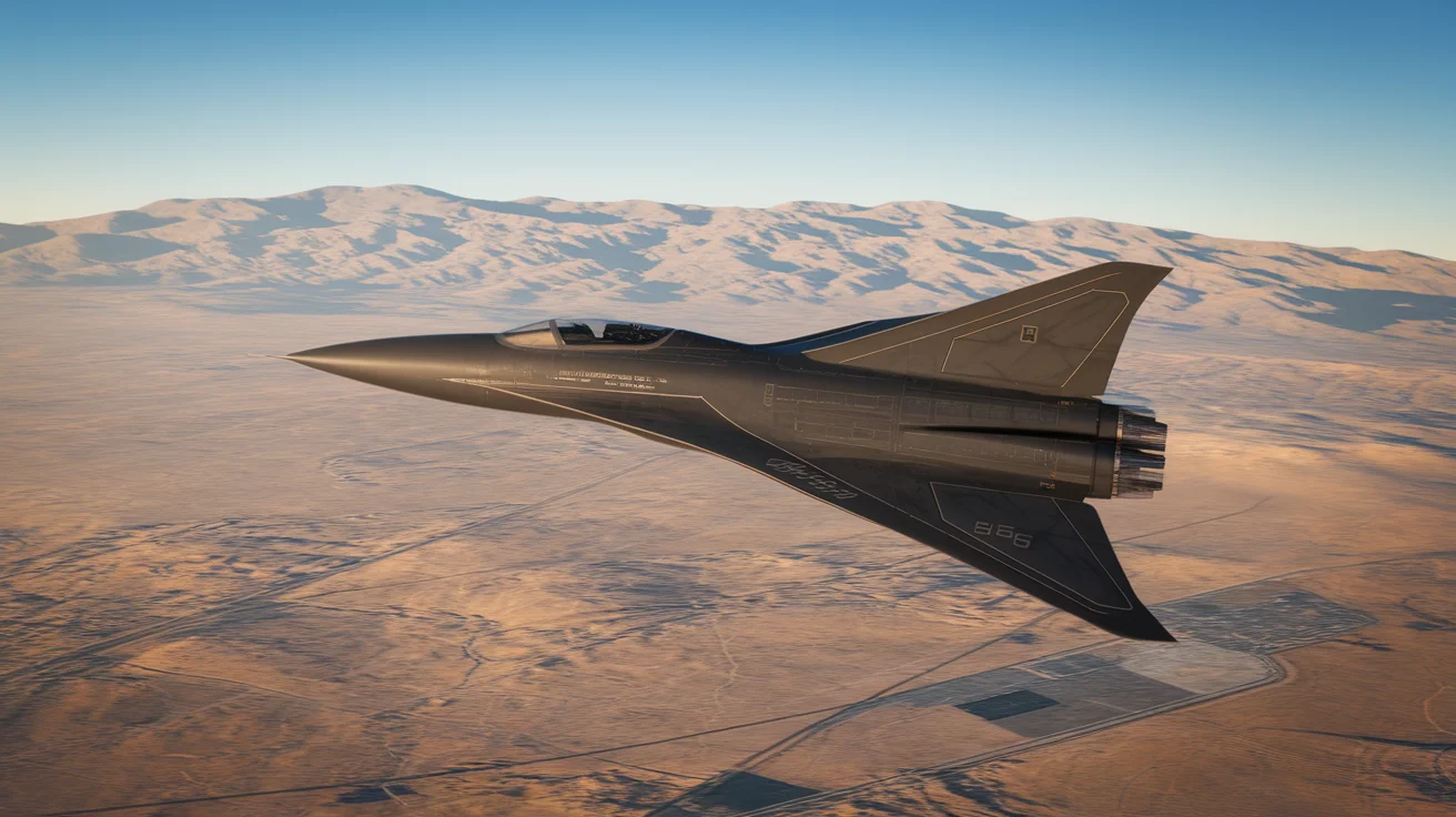 NASA's X-59 Supersonic Aircraft Completes Second Test Flight Despite Technical Issue