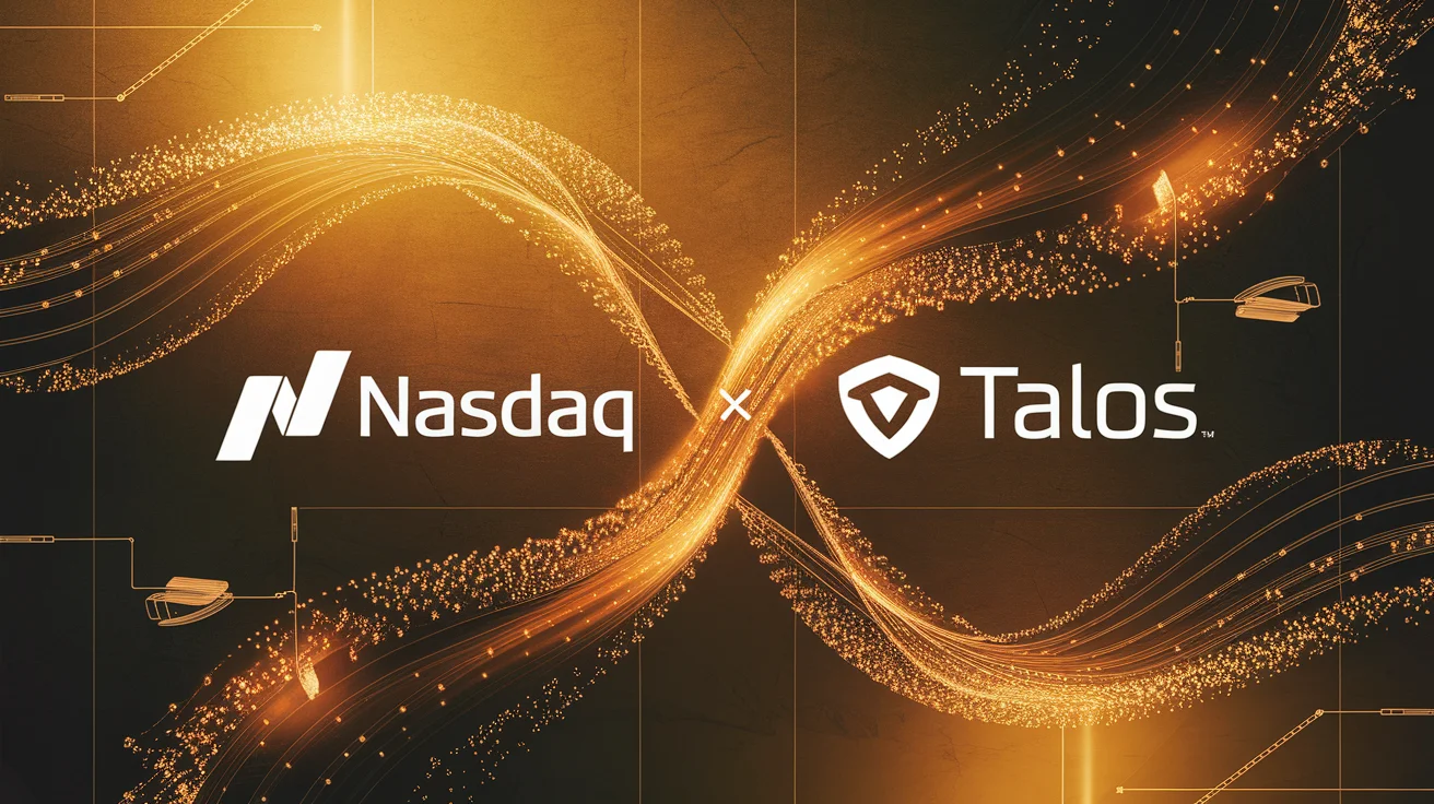 Nasdaq and Talos Integrate Systems to Address $35 Billion Collateral Bottleneck in Tokenization
