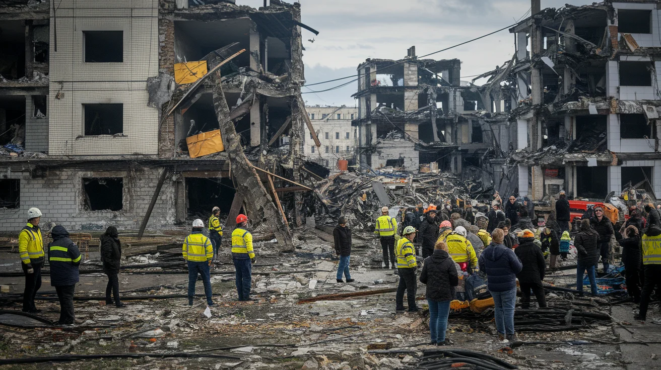 Russian Drone Strike Kills Two in Ukraine Before US Talks, Officials Report