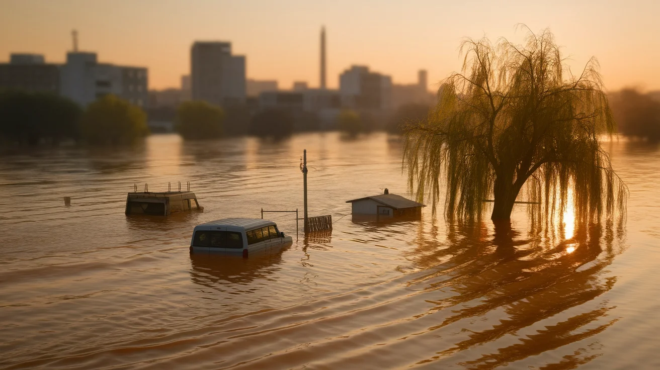 Severe Floods Hit Makhachkala in Russia's Dagestan Region