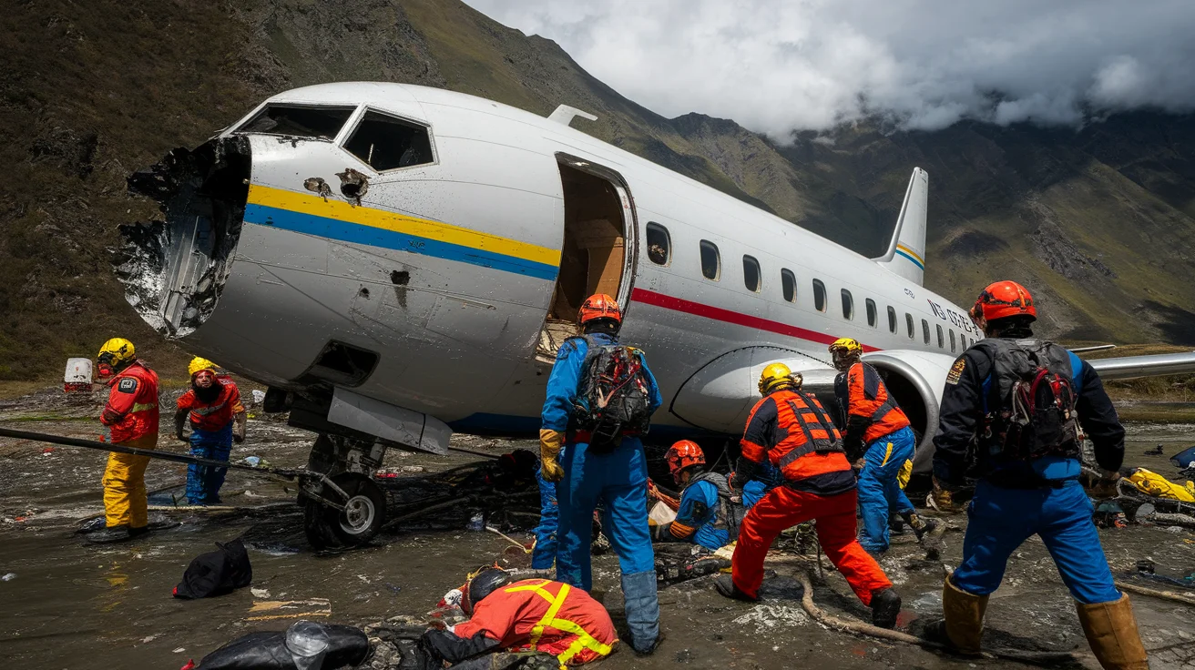 Survivors Pulled from Wreckage of Colombian Air Force Plane Crash on Peru Border