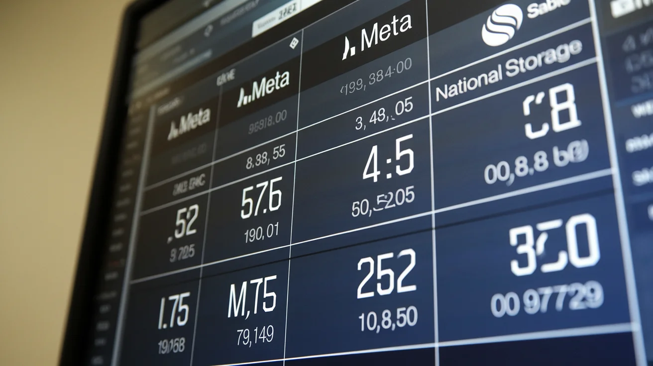 U.S. Premarket Stock Movers: Meta, National Storage, and Sable Offshore in Focus